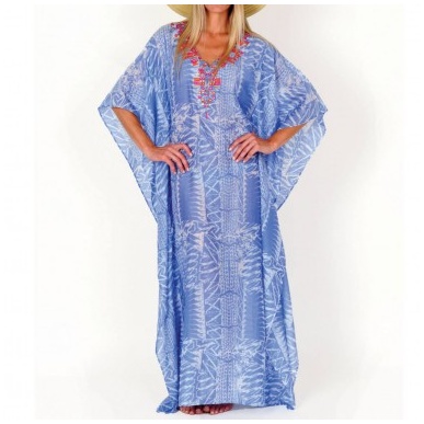 Long Printed Caftan