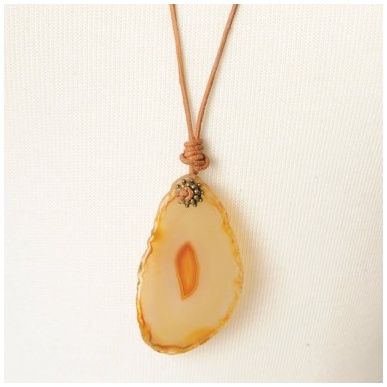 Classic Natural Agate Necklaces