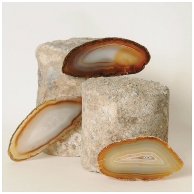 Classic Natural Agate Pins