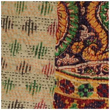 Silk Kantha Stole