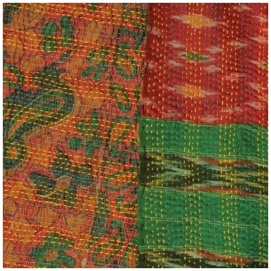 Silk Kantha Stole