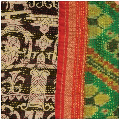 Silk Kantha Stole