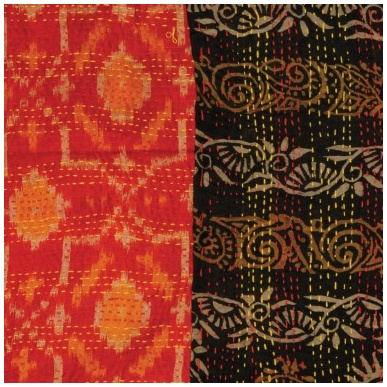 Silk Kantha Stole