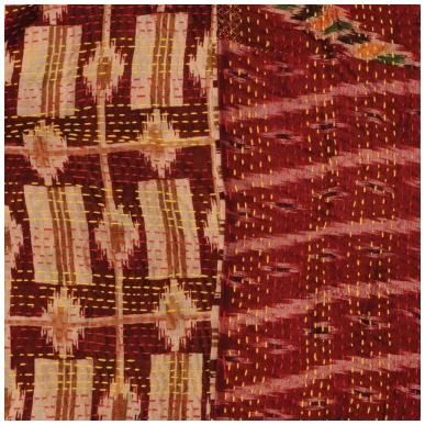 Silk Kantha Stole