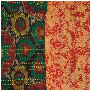 Silk Kantha Stole